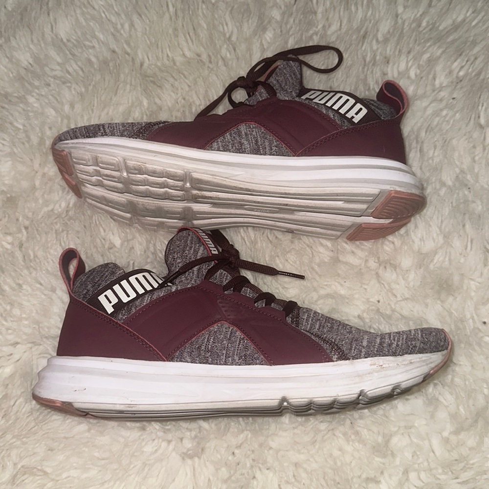 Maroon Puma Shoes